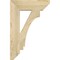 Ekena Millwork Imperial Slat Rough Sawn Bracket, Douglas Fir, 4"W x 16"D x 24"H BKT04X16X24IMP06RDF - alternate 2